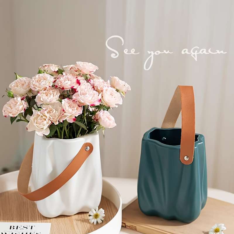 Boho-Chic Plastic Vase