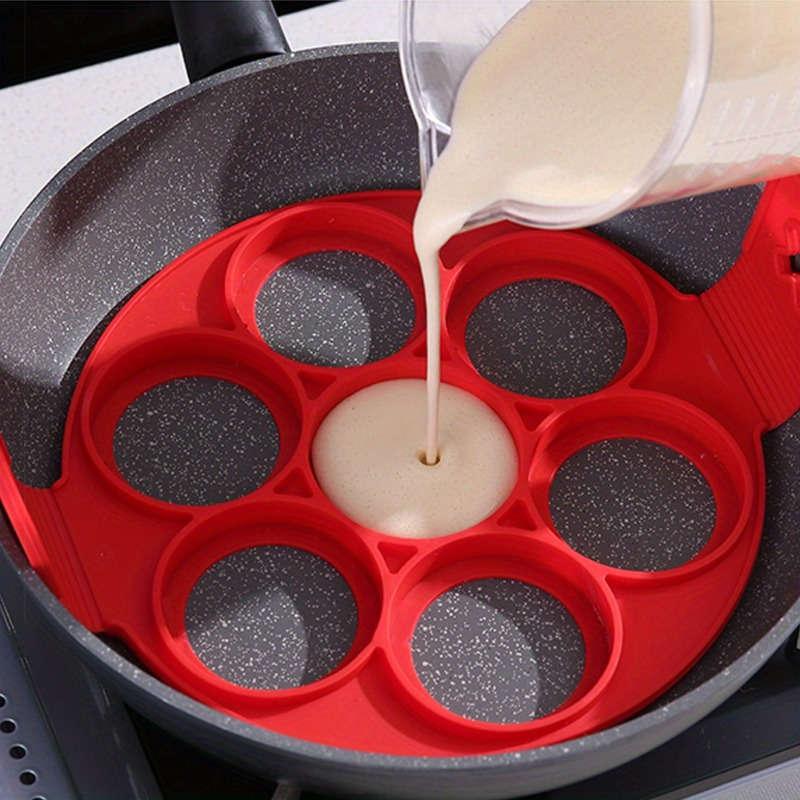 1pc Silicone Pancake  Egg Ring Mold