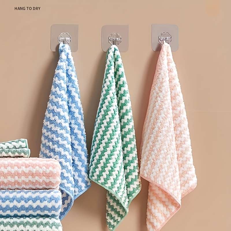 2pcs Random Color Kitchen Cleaning Cloths