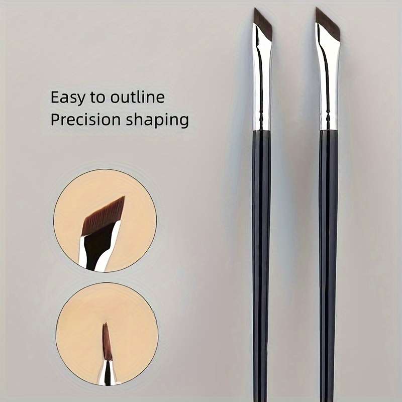 Ultra-Thin Angled Makeup Brush Set