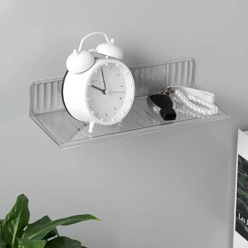 Easy-To-Install Drill-Free Wall Shelf