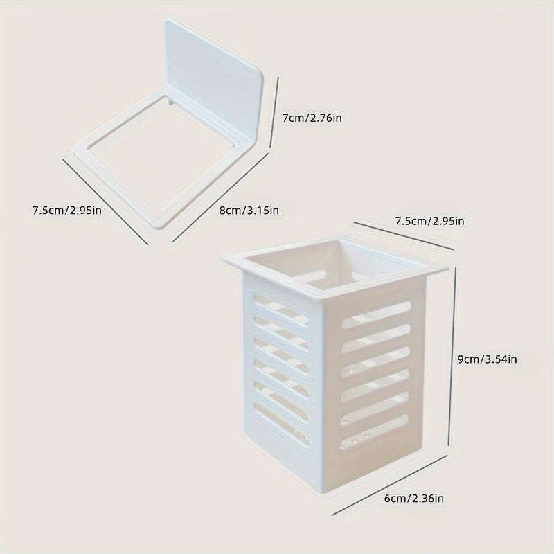 Wall-mounted Storage Tube