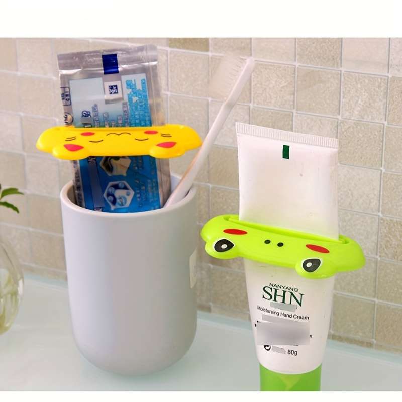 4pcs Plastic Toothpaste Squeezer Clip For Tubes