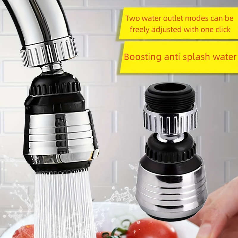 1pc Kitchen Faucet Aerator with Dual Spray Modes