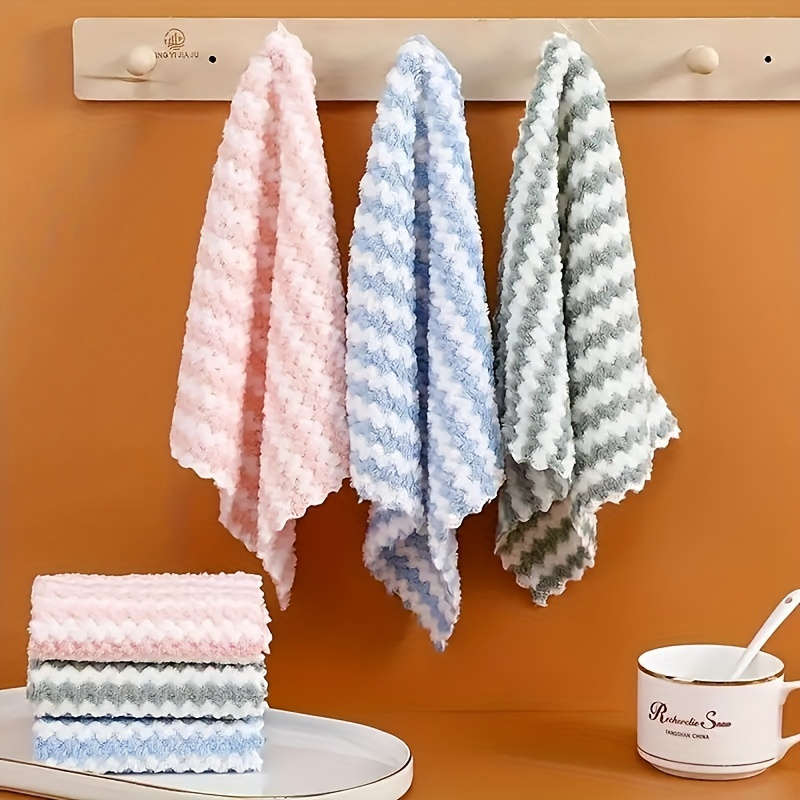 10pcs Microfiber Dish Cloths