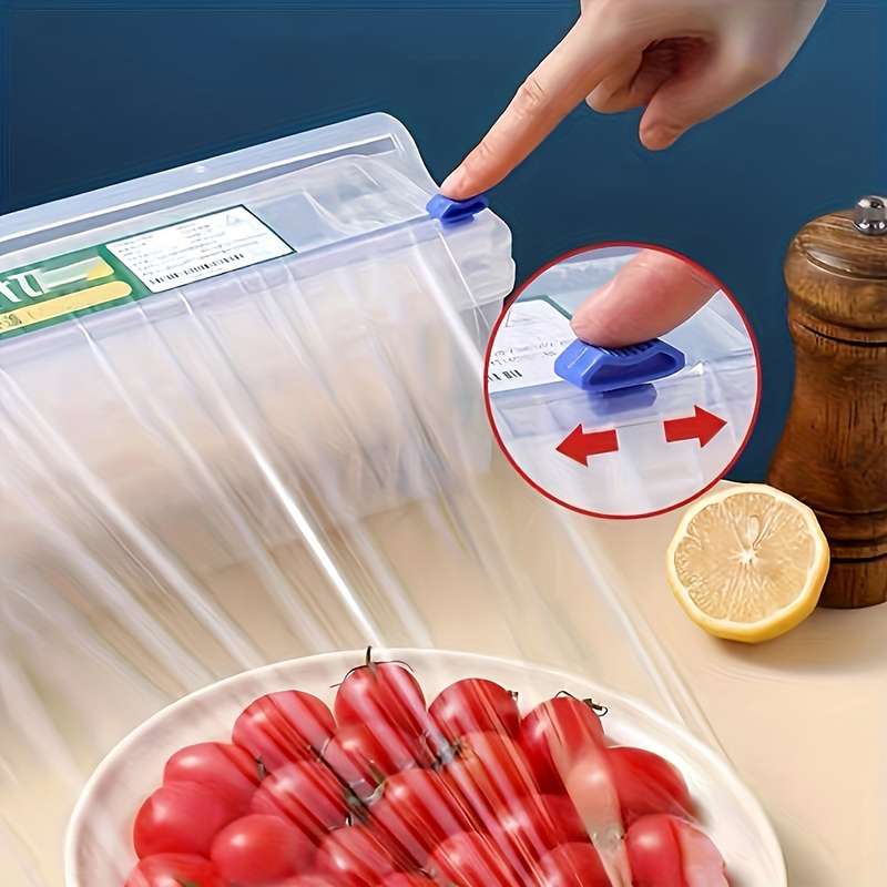 13-Inch Two-Way Slide Cutter for Plastic Food Wrap
