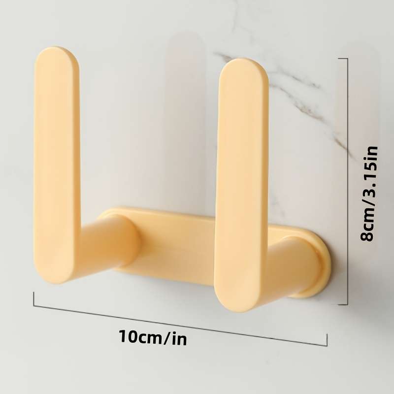 1pc  Wall Mounted Plastic Hanging Shelf