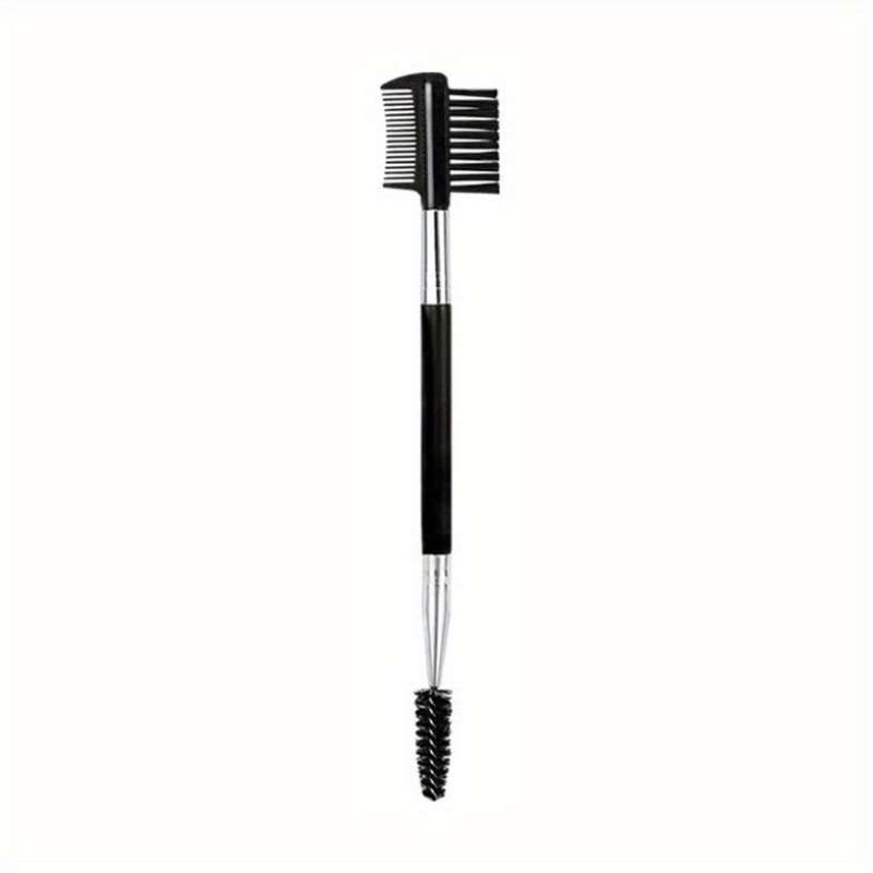 Dual-Head Eyebrow and Eyelash Brush