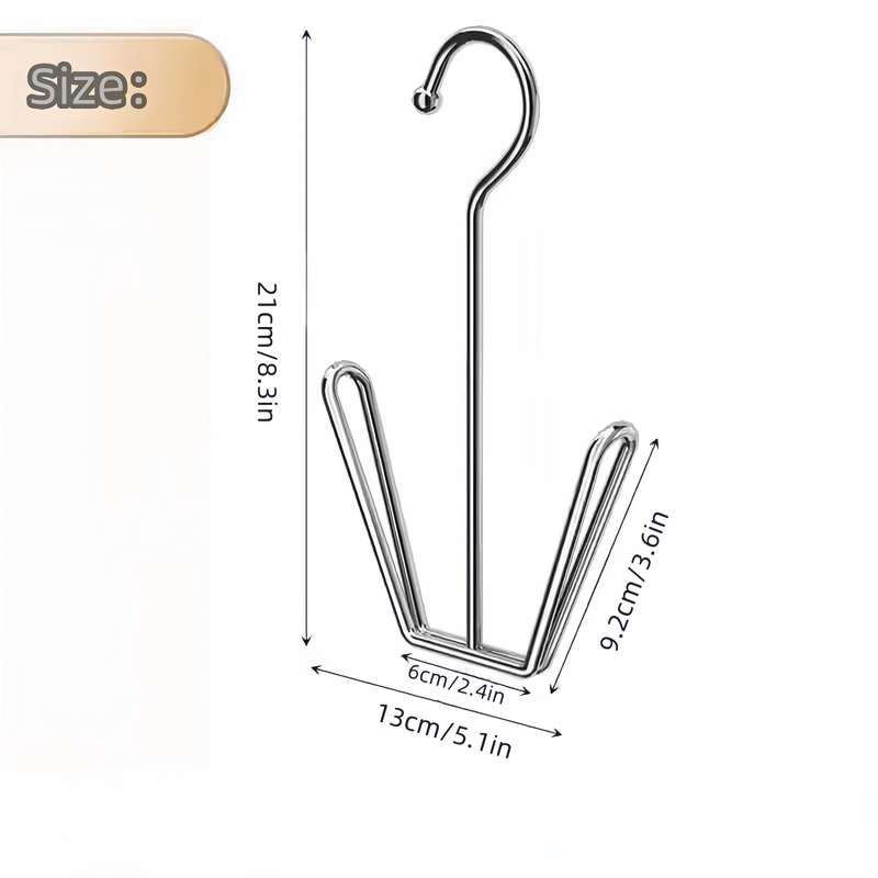 5pcs Stainless Steel Shoe Rack Drying Rack