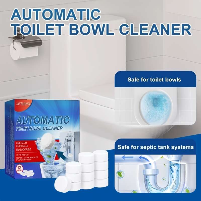 Automatic Toilet Bowl Cleaner Tablets