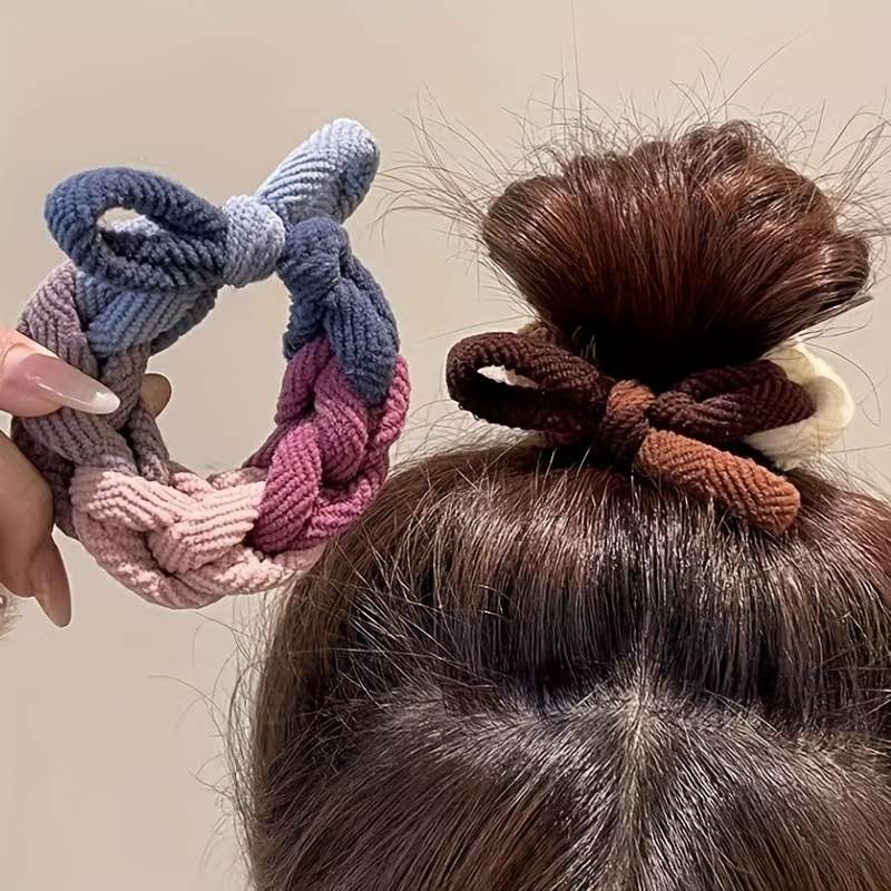 Vintage Minimalist Jersey Hair Ties