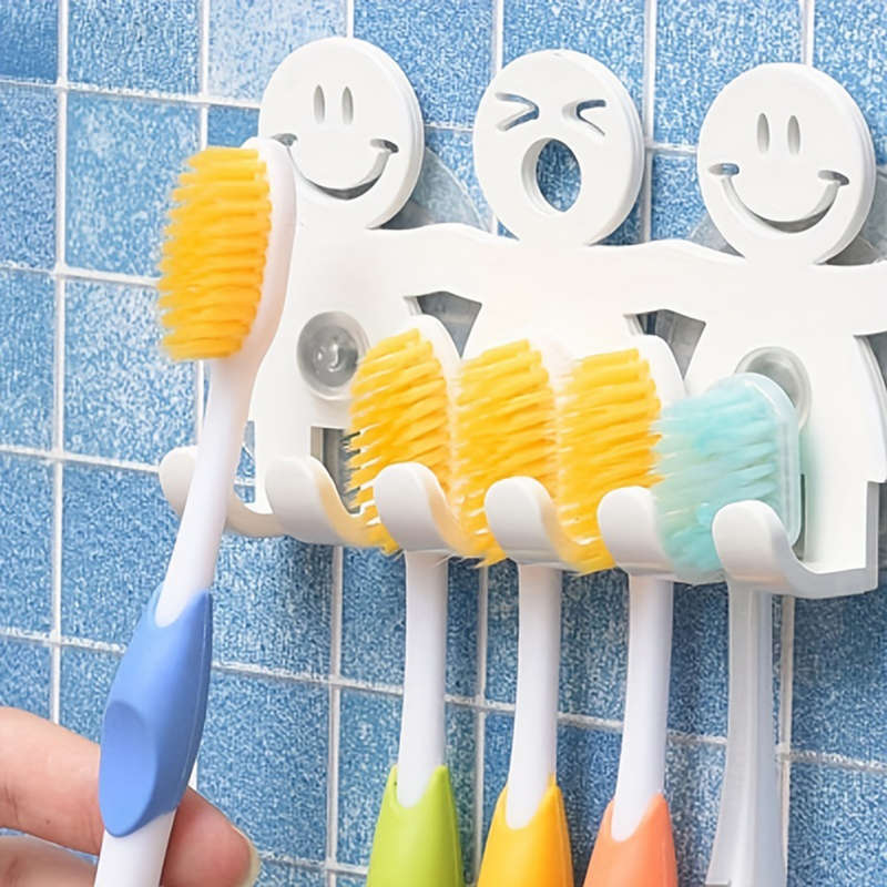 Cute Cartoon Smile Toothbrush Holder