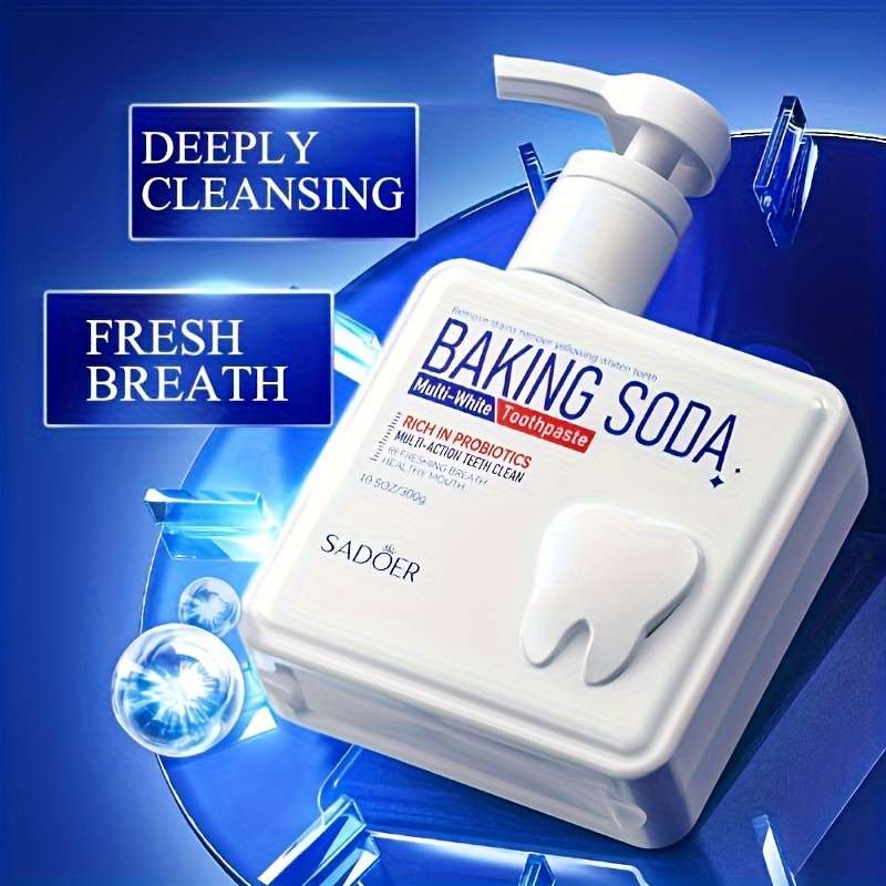 Baking Soda Probiotic Toothpaste