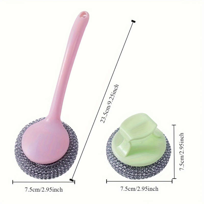 10-Pack Stainless Steel Wool Scrubber Set