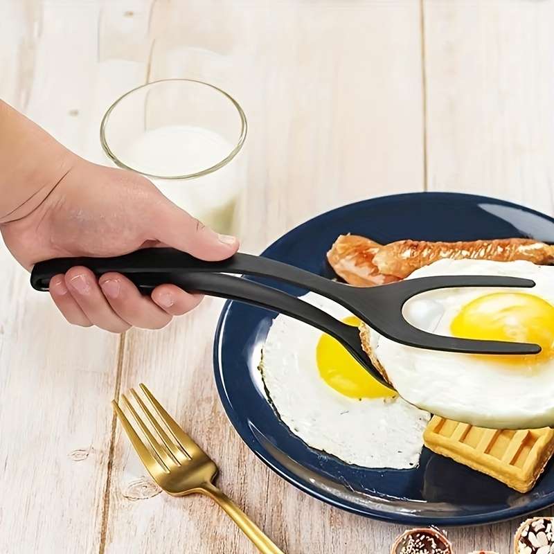 1pc2 In 1 Frying Spatula Tong