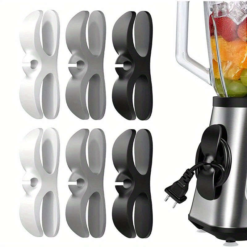 10-Pack Plastic Cord Organizer Clips