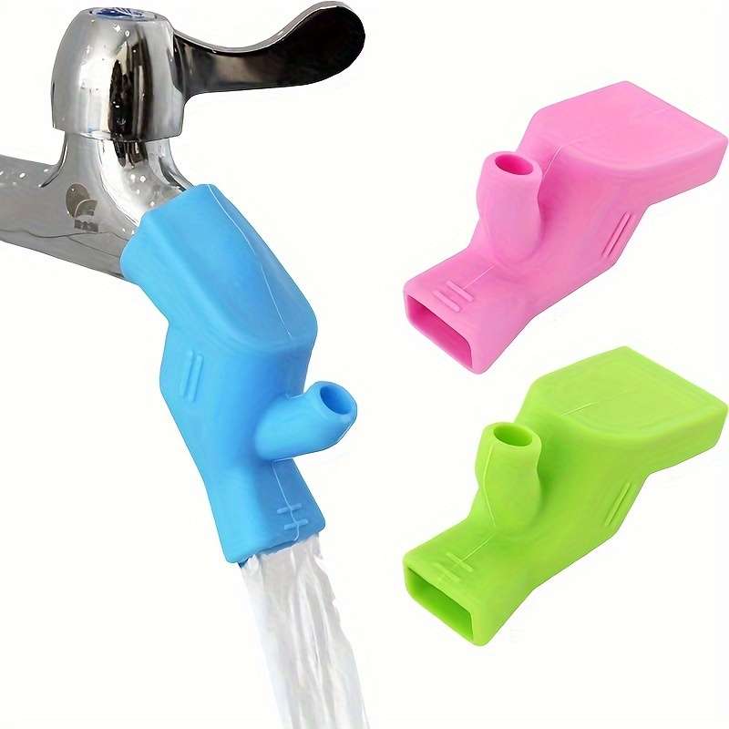 1pc Silicone Faucet Extender