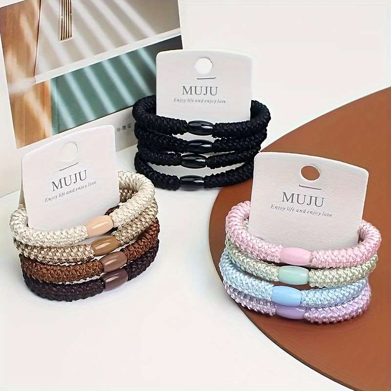 Elegant 4pcs Hair Tie Set