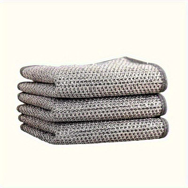 12 Stainless Steel Scrubbing Towels