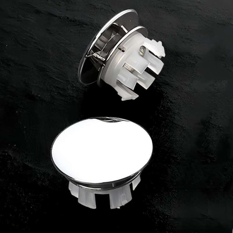2pcs Double Ring Sink Overflow Covers