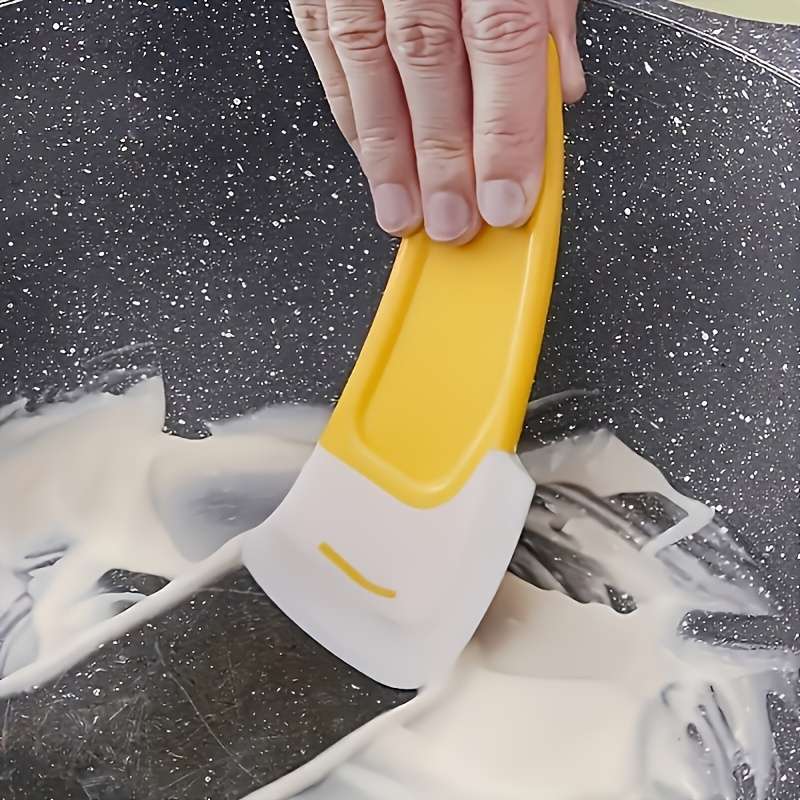 Easy-Clean Silicone Kitchen Scraper