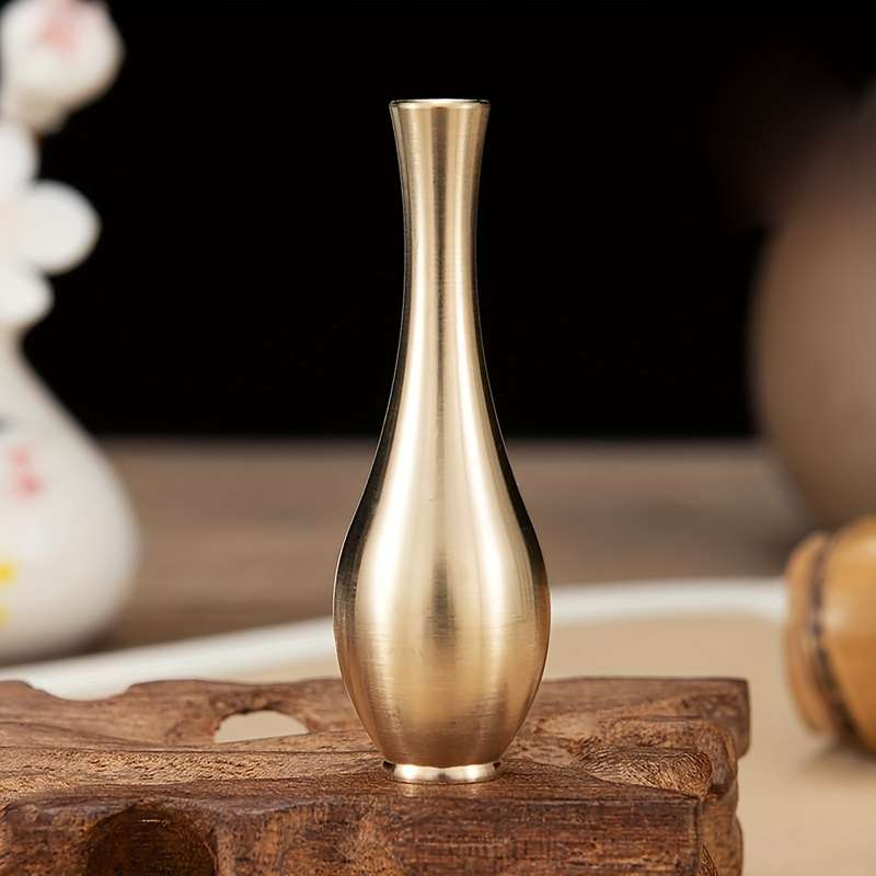 Elegant Mini Copper Vase for Flowers