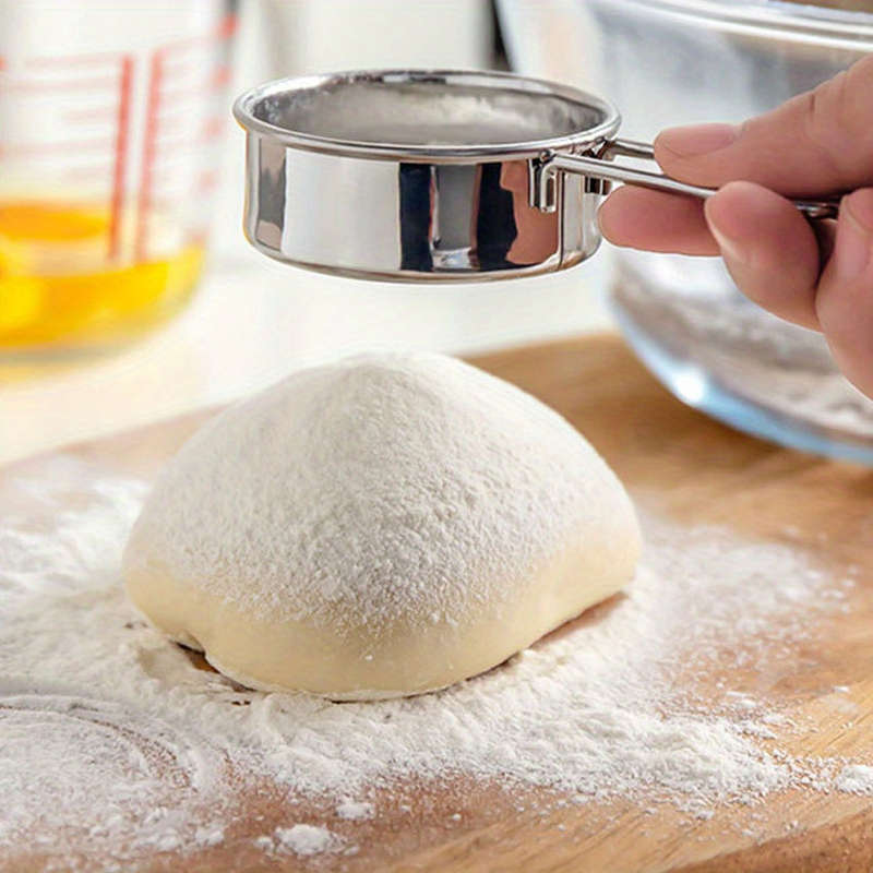 Upgrade Your Baking With This Handheld Stainless Steel Powdered Sugar Sifter To Make Your Cookouts M