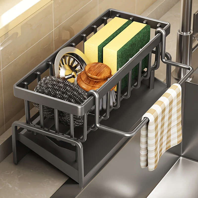 1 Piece Space Saving Kitchen Sink Organizer
