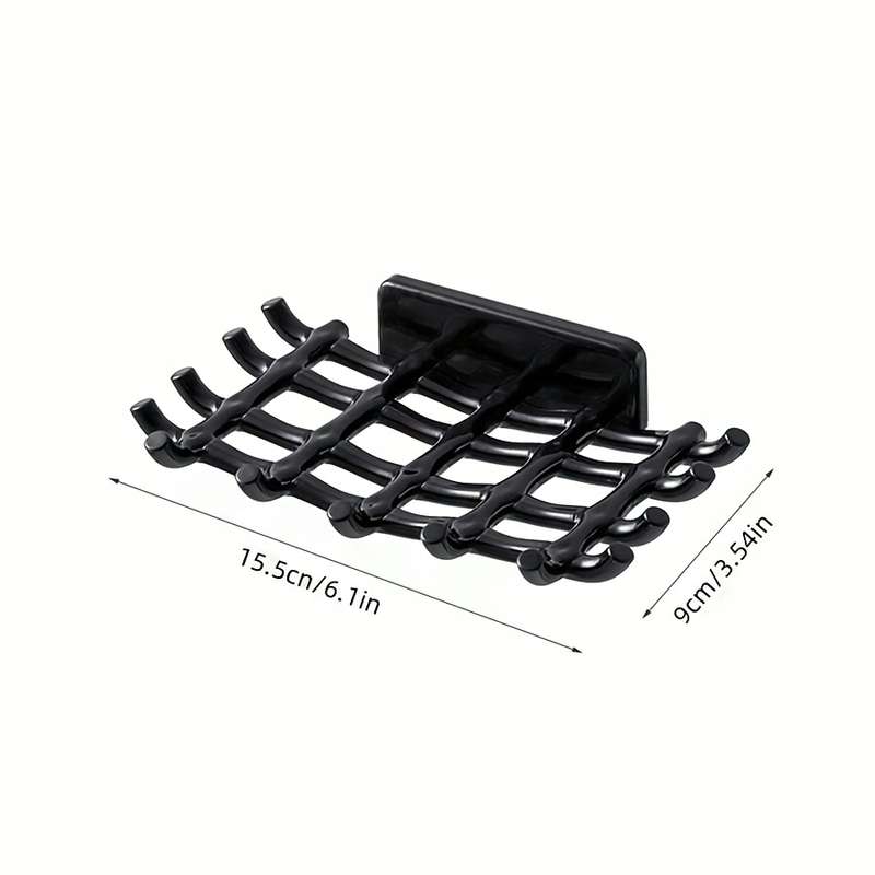 1pc Plastic Soap Dish Holder