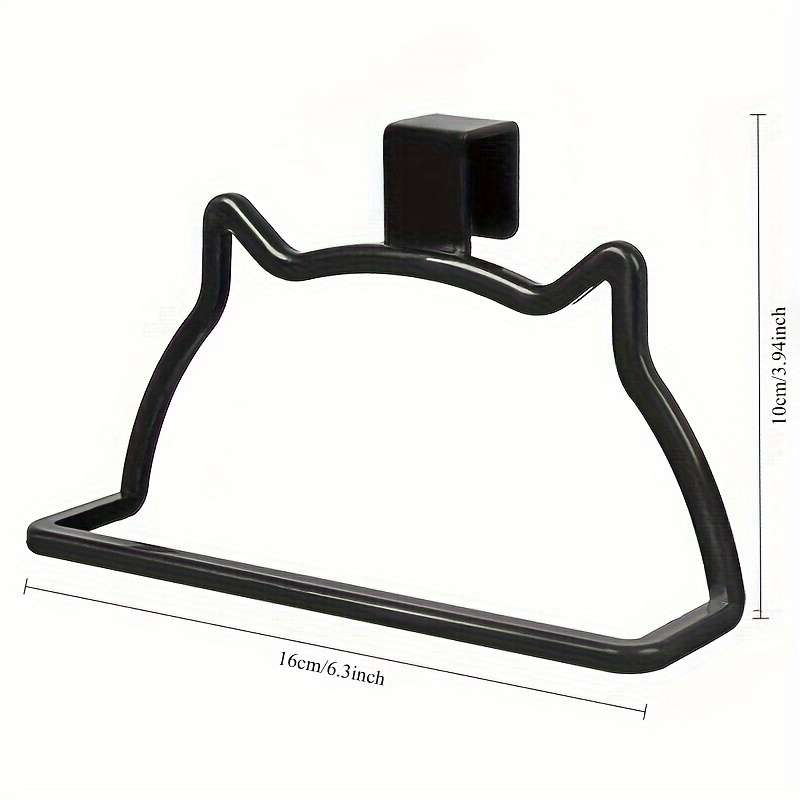 Bathroom towel rack