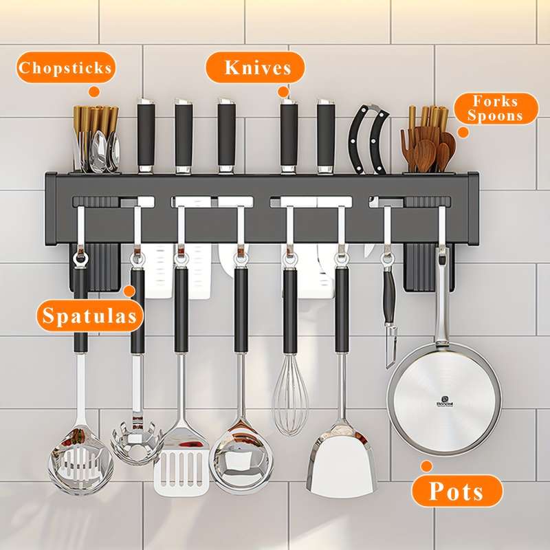 1pc Stainless Steel Knife Block