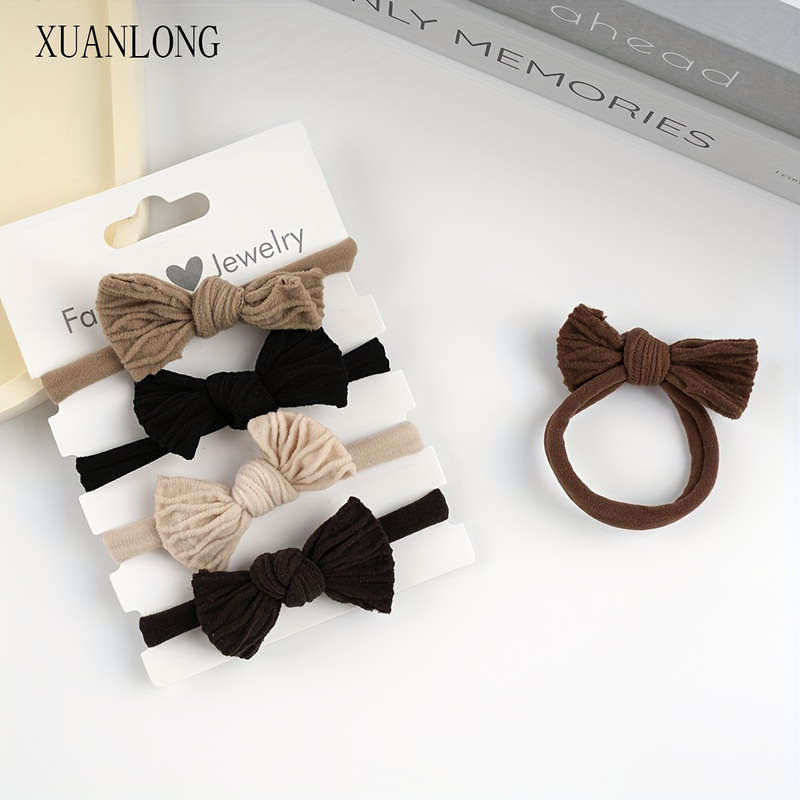 Women's Bow Hair Tie Set