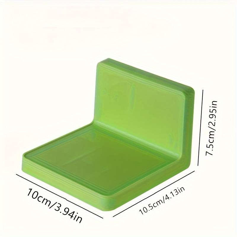 1pc Punch-Free Acrylic Wall Storage Rack