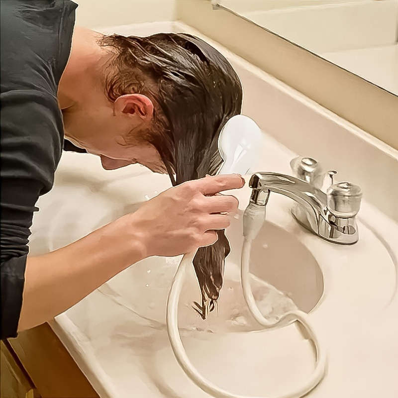 1pc PVC Universal Faucet Sprayer Attachment