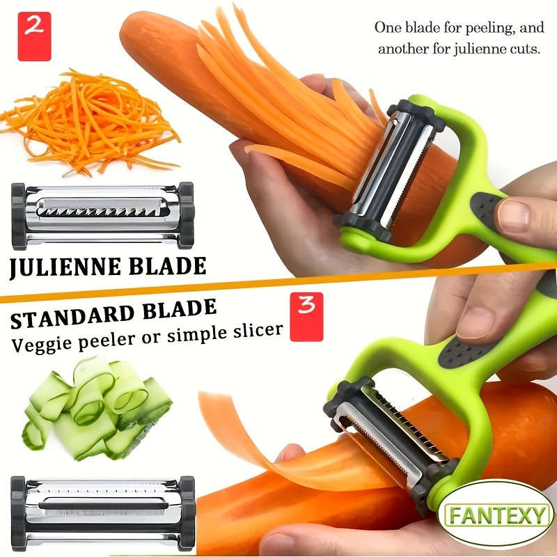 1 Piece 3-in-1 Peeler