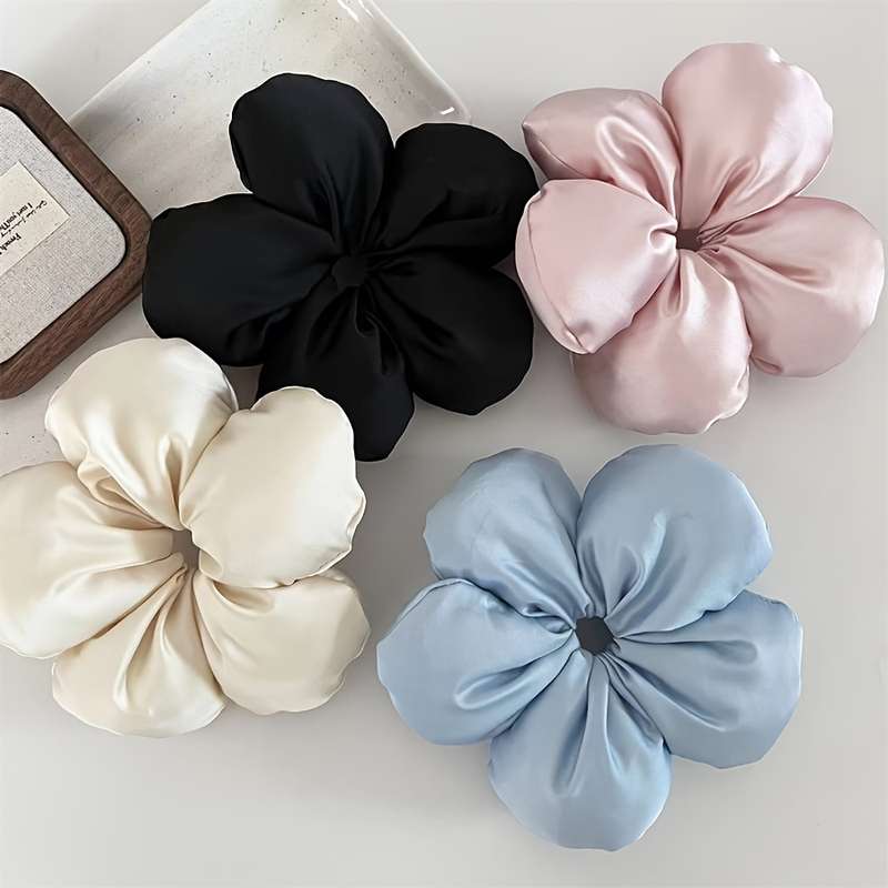Elegant Satin Hair Scrunchie