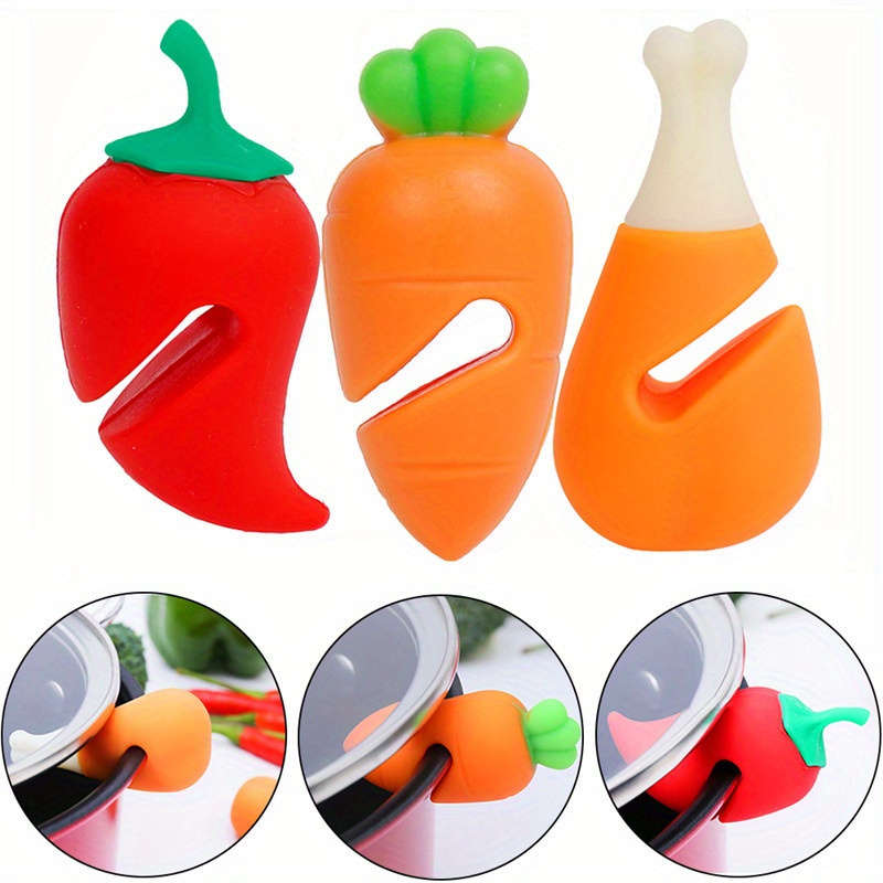 Silicone Pot Lid Lifter Set