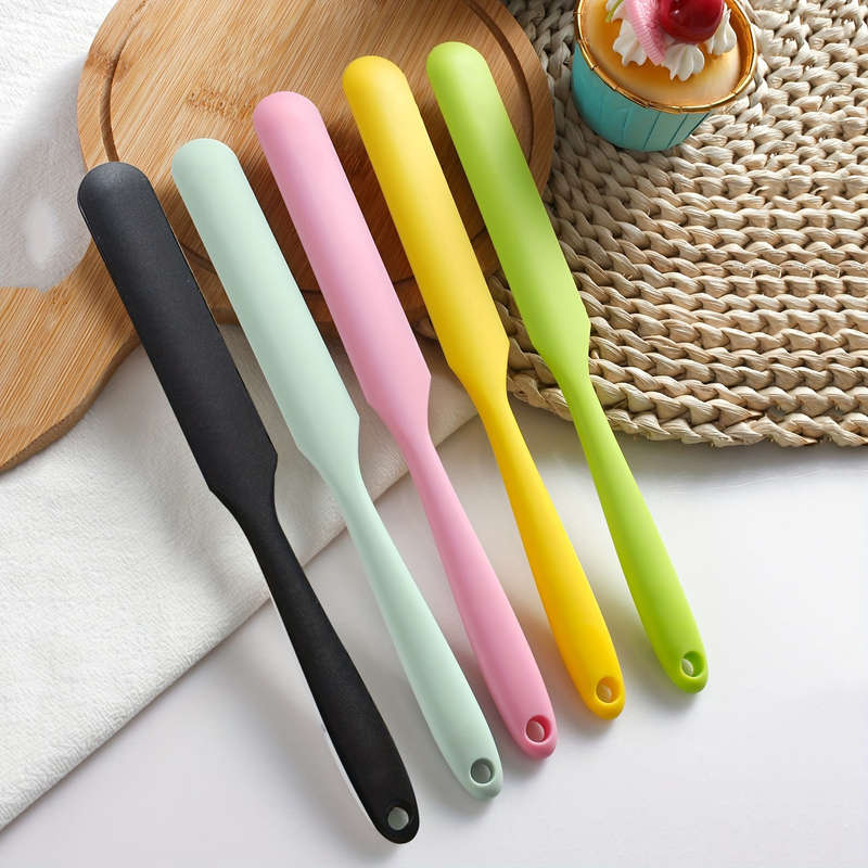 1pc Silicone Jar Spatula -