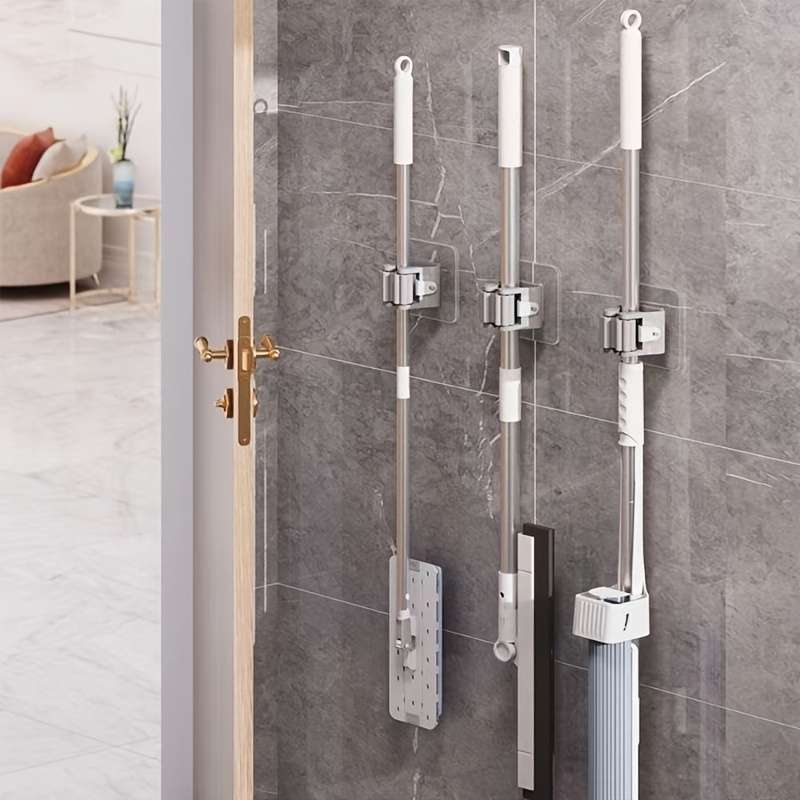 4pcs ABS Mop  Broom Holder