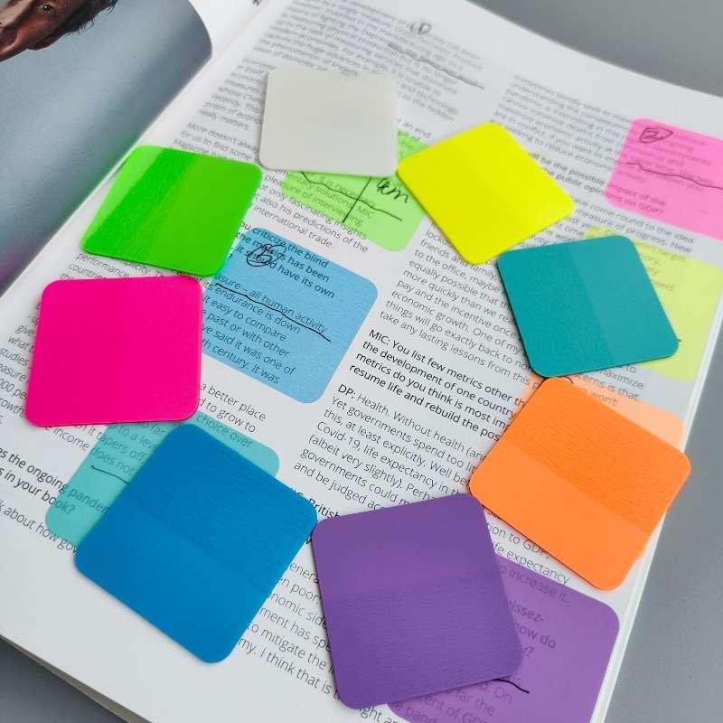 8 Packs 160 Sheets Transparent Sticky Notes