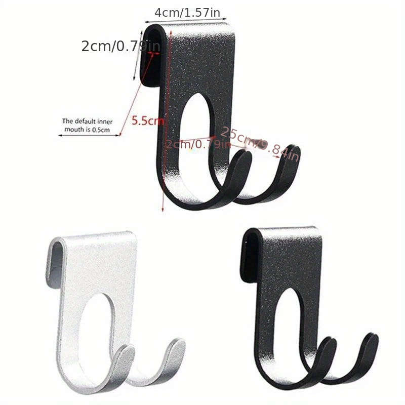 Easy-Install Aluminum Hooks