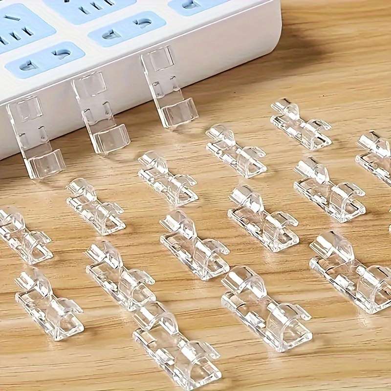 100pcs Adhesive Cable Clamps
