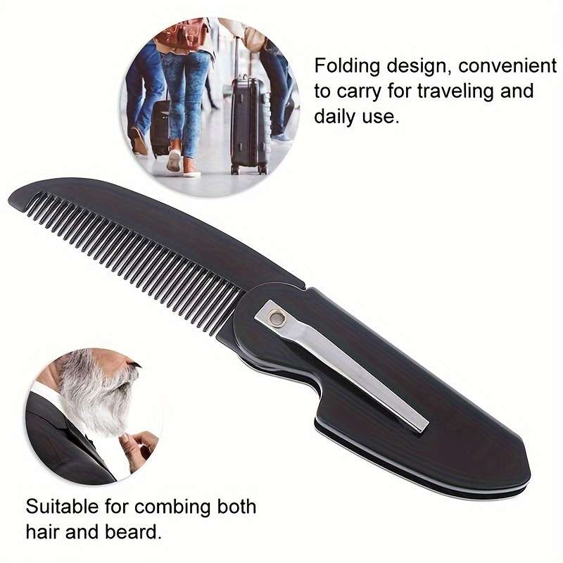 1pc Portable Folding Pocket Knife Comb