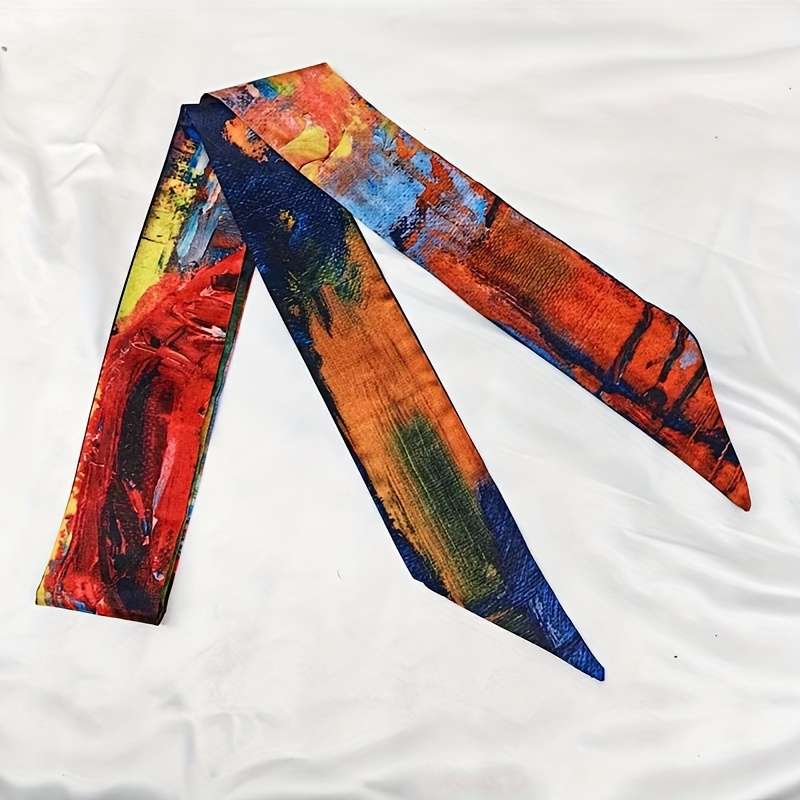 1pc Silk Scarf Hair Tie