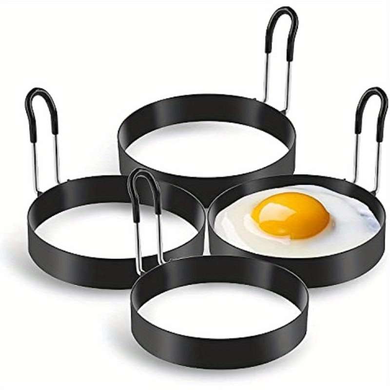 Stainless Steel Egg Cooking Rings Set