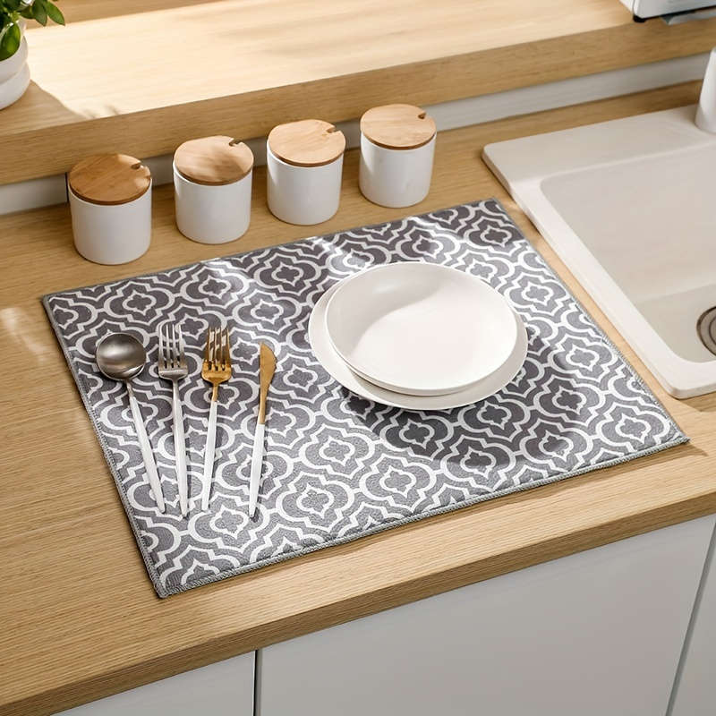 Microfiber Dish Drying Mat