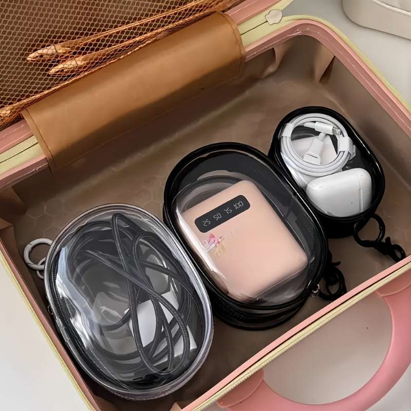 Versatile Portable Storage Box with Viewing Window