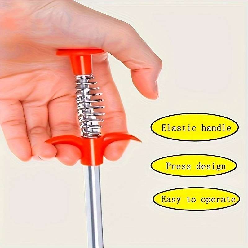 1pc Multi-Functional Metal Plumbing Snake