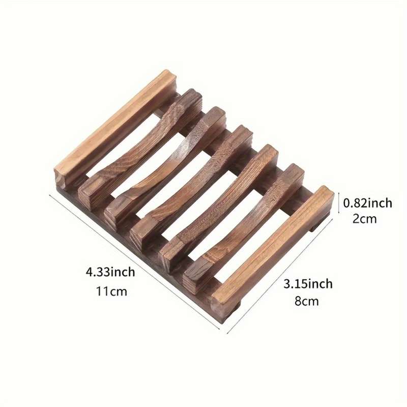 Elegant Wooden Soap Dish