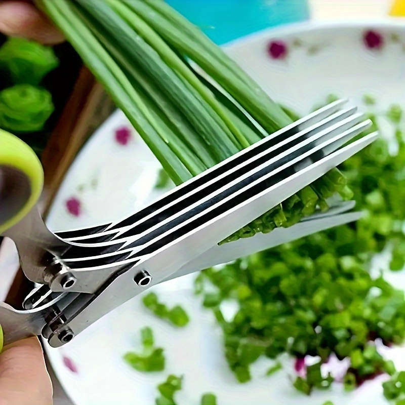 5-Layered Stainless Steel Kitchen Scissors